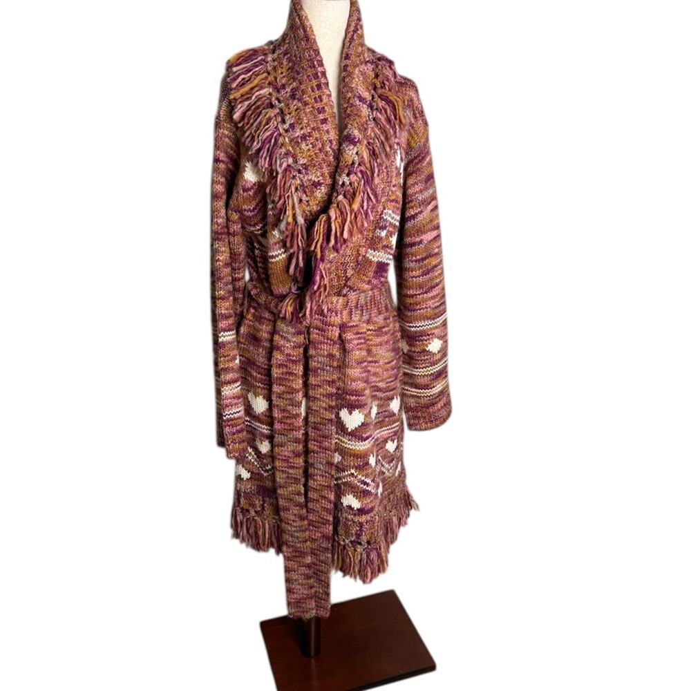 LoveShackFancy Wyatt Burgundy Duster – Sz M/L - Picture 5 of 10